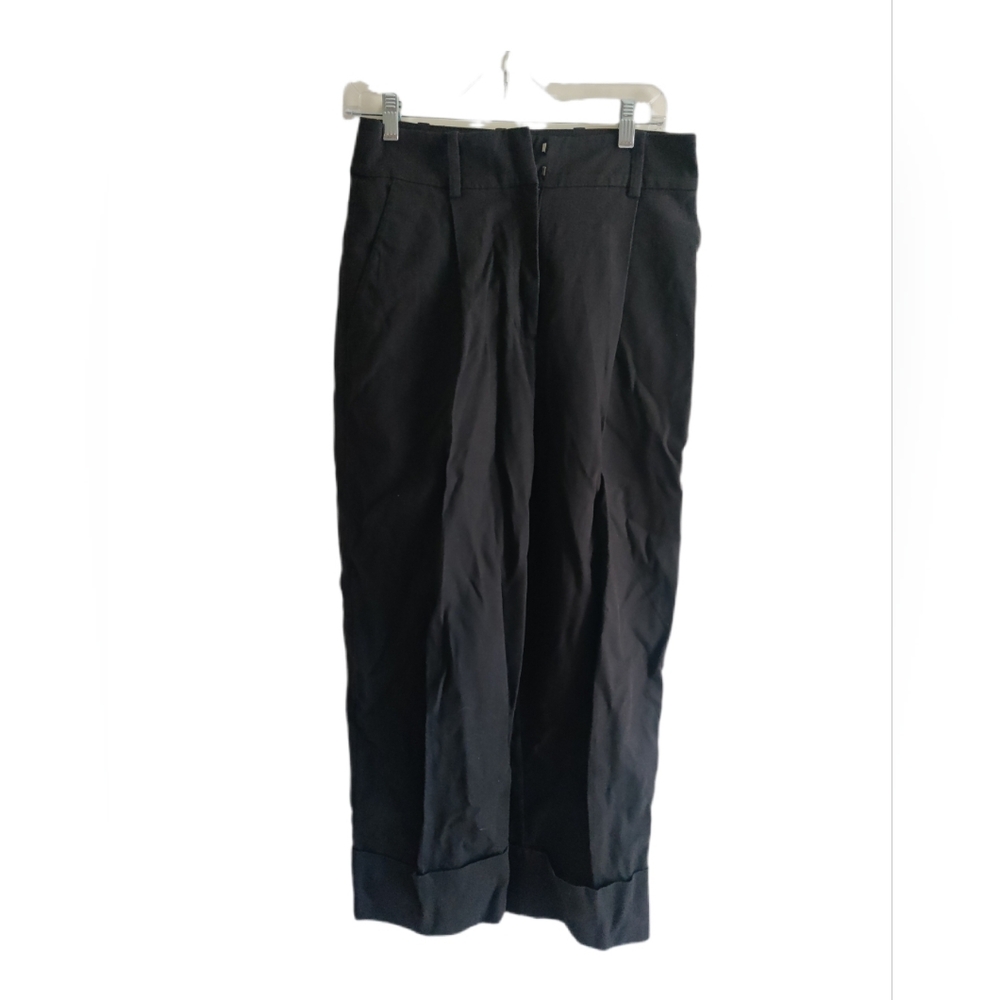 & Other Stories Black Cropped Women's High Waisted Pants